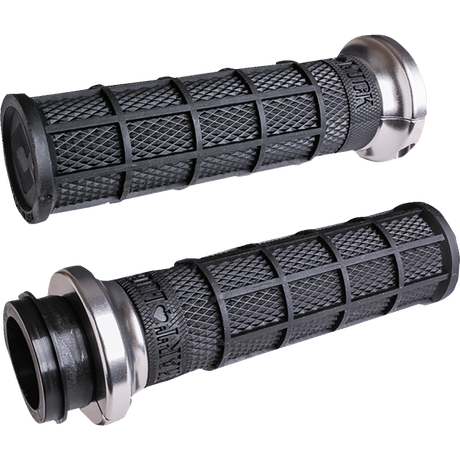 ODI V - TWIN LOCK ON HD CBL BLK/SLVR (V31HCW - BB - S) - DRIVEN Canada's Powersports 711484194429V31HCW - BB - S