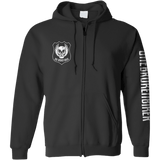 ONE BROKEN BIKER MENS ZIP UP 3 LOGO HOODIE XXXL - Driven Powersports Inc.M3LOGOZIPHDXXXL