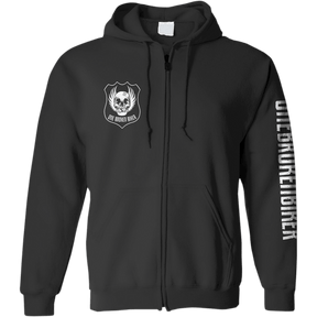 ONE BROKEN BIKER MENS ZIP UP 3 LOGO HOODIE XXXL - Driven Powersports Inc.M3LOGOZIPHDXXXL