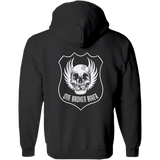 ONE BROKEN BIKER MENS ZIP UP 3 LOGO HOODIE - Driven Powersports Inc.M3LOGOZIPHDS