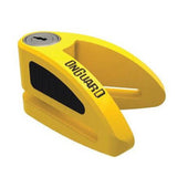 ONGUARD BOXER 8052 STAPLER STYLE DISC LOCK - 10MM PIN YELLOW - Driven Powersports Inc.7686612822408052Y