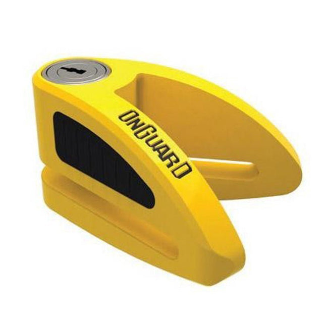 ONGUARD BOXER 8054 STAPLER STYLE DISC LOCK - 8MM PIN YELLOW - Driven Powersports Inc.7686612815958054Y