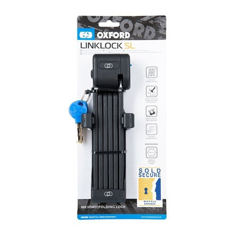 Oxford Linklock GL Folding Lock - DRIVEN Canada's Powersports 5030009344879LK510