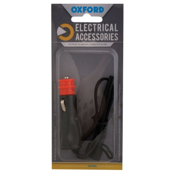 OXFORD PRODUCTS CONNECTOR 12V PLUG .5MTR (EL106) - Driven Powersports Inc.5030009017131EL106