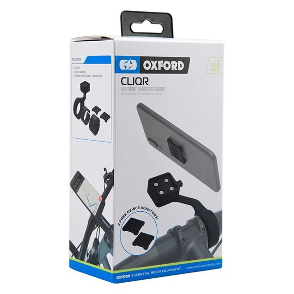 OXFORD PRODUCTS HANDLEBAR FORWARD MOUNT CLIQR (OX841) - DRIVEN Canada's Powersports 5030009148415OX841
