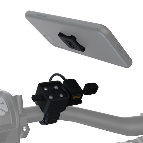 OXFORD PRODUCTS CLIQR USB HANDLEBAR MOUNT (OX866) - DRIVEN Canada's Powersports 5030009148668OX866