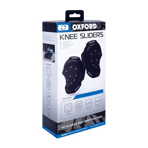 OXFORD PRODUCTS KNEE SLIDER, ROK OVAL - DRIVEN Canada's Powersports 5030009146886OX688