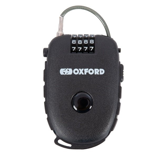 OXFORD PRODUCTS RETRACTABLE CABLE LOCK - DRIVEN Canada's Powersports 5030009094170LK100