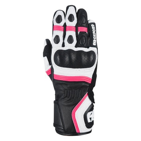 OXFORD PRODUCTS GLOVE RP - 5 2.0 WOM WH/BK/PI L OXFORD (GW193401L) - Driven Powersports Inc.5030009124143GW193401L