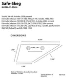 PANTHER SAFE - SKEG (35 - SS630) - DRIVEN Canada's Powersports 83612500357835 - SS630