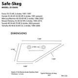 PANTHER SAFE - SKEG (35 - SS650) - DRIVEN Canada's Powersports 83612500361535 - SS650