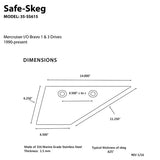 PANTHER SAFE - SKEG (35 - SS615) - DRIVEN Canada's Powersports 83612500354735 - SS615