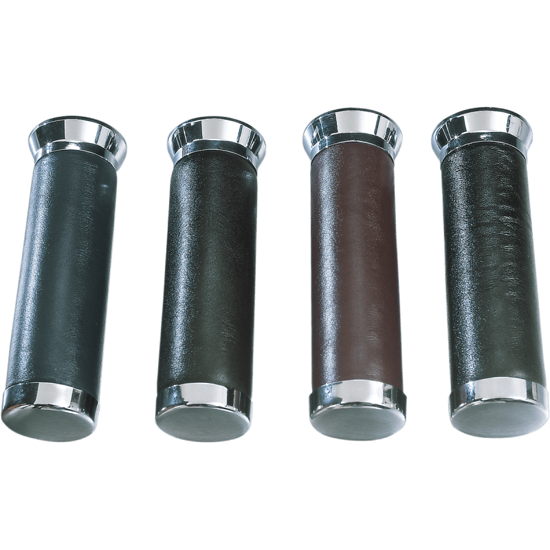 PARTS UNLIMITED 88 - 00 LEATHER GRIPS (PR) - DRIVEN Canada's Powersports DS - 243263