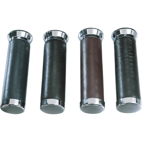 PARTS UNLIMITED 88 - 00 LEATHER GRIPS (PR) - DRIVEN Canada's Powersports DS - 243263