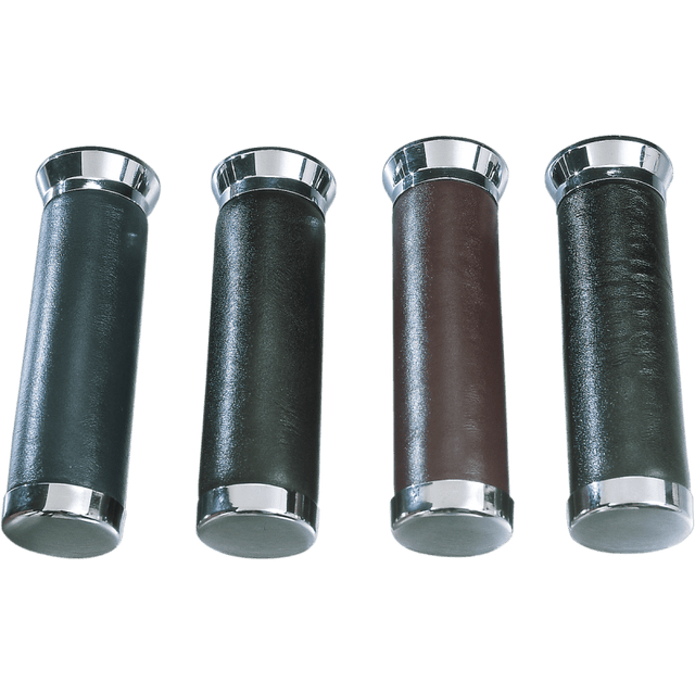 PARTS UNLIMITED 88 - 00 LEATHER GRIPS (PR) - DRIVEN Canada's Powersports DS - 243263