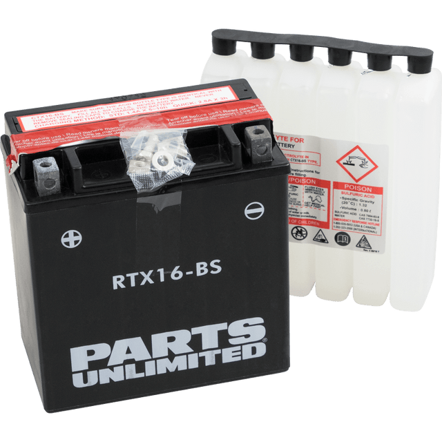 PARTS UNLIMITED CTX16 - BS W/ACID PACK PC - DRIVEN Canada's Powersports CTX16 - BS