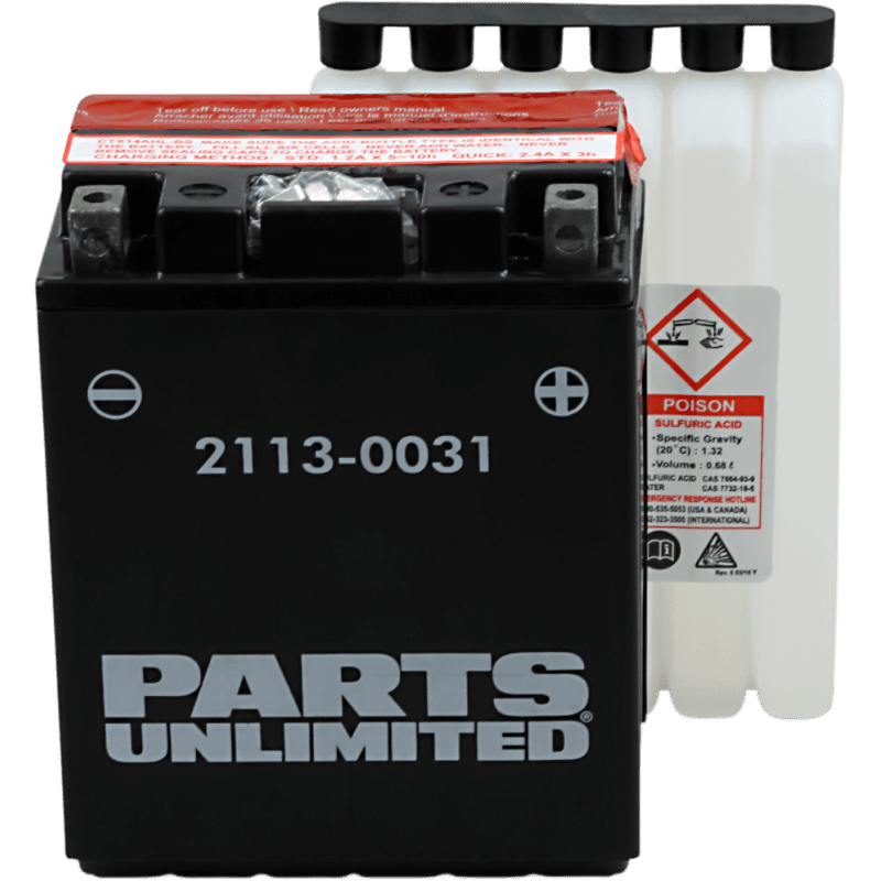 PARTS UNLIMITED CTX14AHL - BS HI - PERF W/ACID PACK - Driven Powersports Inc.CTX14AHL - BS