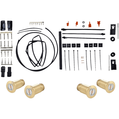 PAUL YAFFE BAGGER NATION LIGHTNING BOLTS KIT RUN/BRAKE/TURN BRASS (PYO:BB - LB - BR) - DRIVEN Canada's Powersports PYO:BB - LB - BR