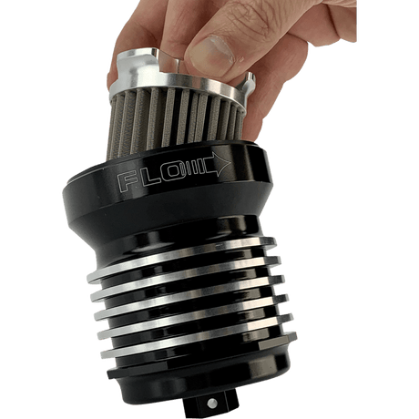 PC RACING FLO FILTER SPIN ON ANODIZED - Driven Powersports Inc.PCS4BPCS4B