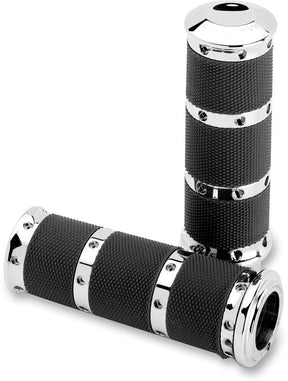 PERFORMANCE MACHINE 81 - 17 MODELS CONTOUR GRIPS CHROME - DRIVEN Canada's Powersports 0063 - 2010 - CH0063 - 2010 - CH