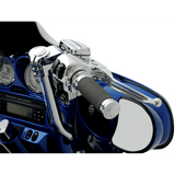 PERFORMANCE MACHINE 82 - 17 RUBBER GRIPS CHROME (PR) (0063 - 2007 - CH) - DRIVEN Canada's Powersports 0063 - 2007 - CH0063 - 2007 - CH