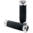 PERFORMANCE MACHINE 82 - 17 RUBBER GRIPS CHROME (PR) (0063 - 2007 - CH) - DRIVEN Canada's Powersports 0063 - 2007 - CH0063 - 2007 - CH