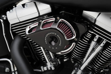 PERFORMANCE MACHINE AIRCLEANER JET 08 - 16 FLHT CC (0206 - 2113 - BM) - DRIVEN Canada's Powersports 0206 - 2113 - BM0206 - 2113 - BM