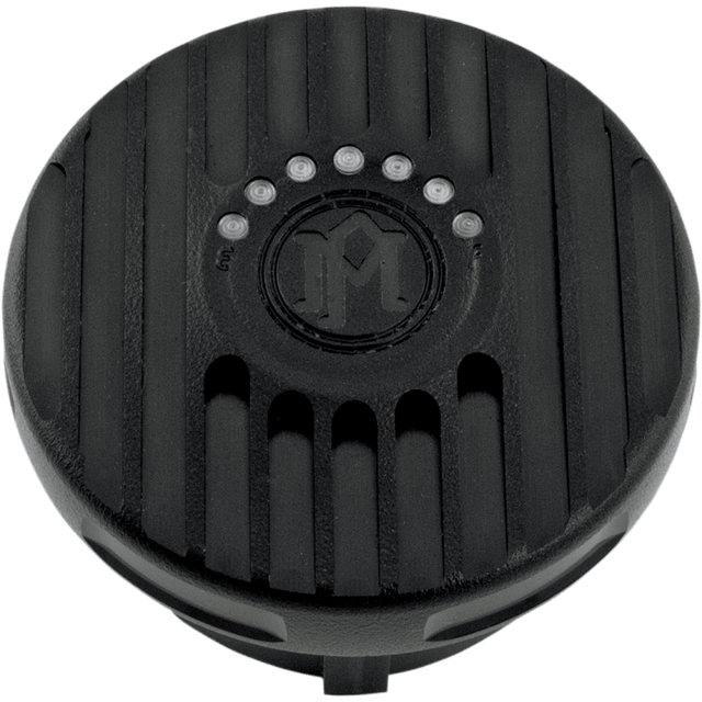 PERFORMANCE MACHINE CAP GAS LED GRIL BO 96 - 19 (0210 - 2025GRL - SMB) - DRIVEN Canada's Powersports 0210 - 2025GRL - SM0210 - 2025GRL - SMB