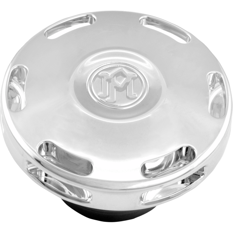 PERFORMANCE MACHINE FUEL CAP APEX CHROME (0210 - 2071APX - CH) - DRIVEN Canada's Powersports 0210 - 2071APX - CH