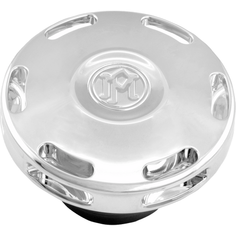 PERFORMANCE MACHINE FUEL CAP APEX CHROME (0210 - 2071APX - CH) - DRIVEN Canada's Powersports 0210 - 2071APX - CH