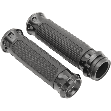 PERFORMANCE MACHINE OVERDRIVE GRIPS 08 - 19 FLHT - DRIVEN Canada's Powersports 0063 - 2082 - B0063 - 2082 - B