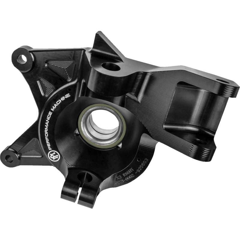 PERFORMANCE MACHINE STEERING KNUCKLE R (0221 - 1000 - B) - DRIVEN Canada's Powersports 0221 - 1000 - B