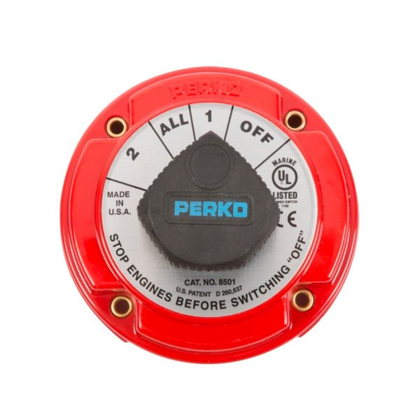 PERKO BATTERY SELECTOR SWITCH (8501DP) - DRIVEN Canada's Powersports 0852265594718501DP