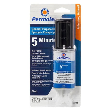 PERMATEX EPOXY 5 MINUTES 25ML (84111) - Driven Powersports