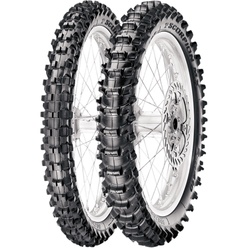 PIRELLI SCORPION MX SOFT 410 TIRE 100/90 - 19 (57M) - REAR - Driven Powersports Inc.80192272901582901500