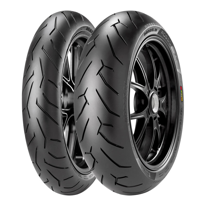 PIRELLI DIABLO ROSSO II TIRE 110/70R17 (54H) - FRONT (2392300) - DRIVEN Canada's Powersports 80192272392322392300