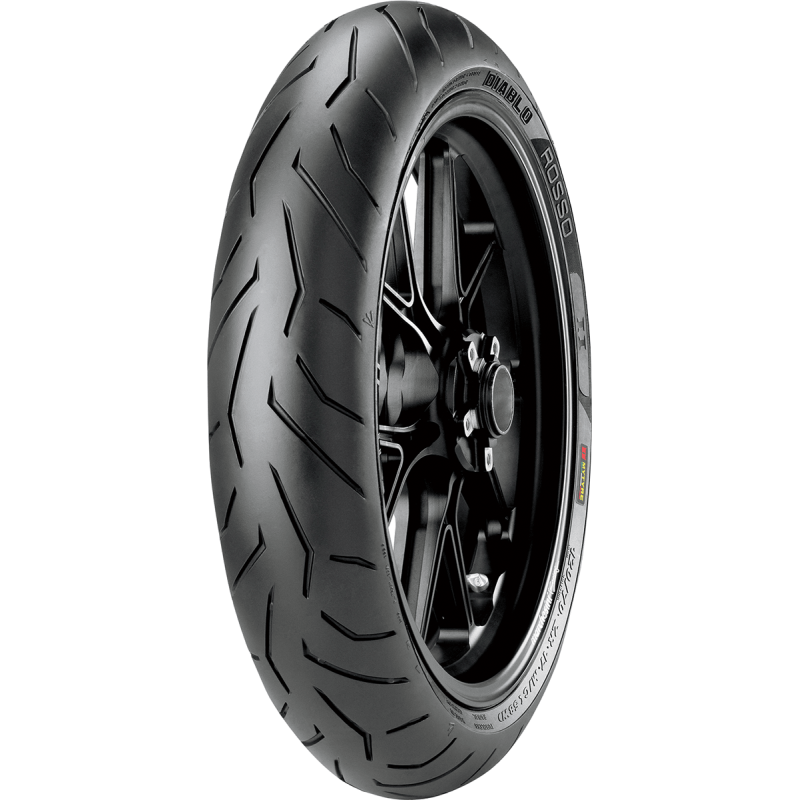 PIRELLI 120/70ZR17 (58W) DIABLO ROSSO II FRONT (2291900) - DRIVEN Canada's Powersports 80192272291962291900