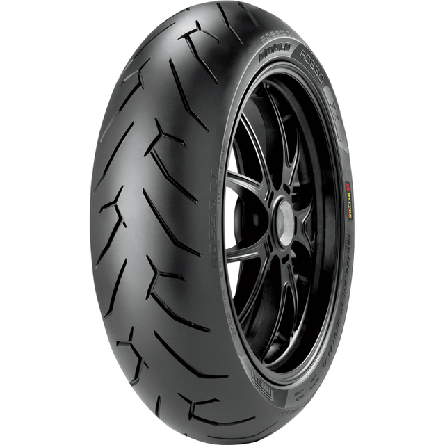 PIRELLI 180/55ZR17 (73W) DIABLO ROSSO II REAR OE/NP (2068500) - DRIVEN Canada's Powersports 80192272068522068500