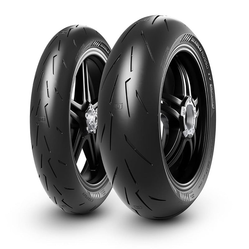 PIRELLI 190/55ZR17 (75W) DIABLO ROSSO IV CORSA REAR (3978100) - DRIVEN Canada's Powersports 80192273978193978100