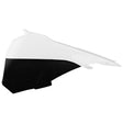 POLISPORT AIRBOX COVER KTM (WHITE/BLACK) - DRIVEN Canada's Powersports 56044150542808453200002