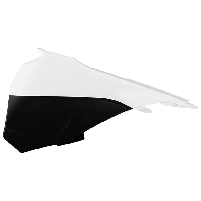POLISPORT AIRBOX COVER KTM (WHITE/BLACK) - DRIVEN Canada's Powersports 56044150542808453200002