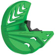 POLISPORT DISC & BOTTOM FORK PROTECTORS KAWASAKI (GREEN) (8151100003) - Driven Powersports Inc.56044150900738151100003