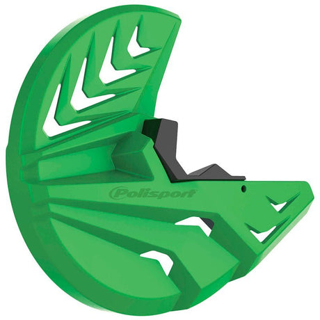 POLISPORT DISC & BOTTOM FORK PROTECTORS KAWASAKI (GREEN) (8151100003) - Driven Powersports Inc.56044150900738151100003