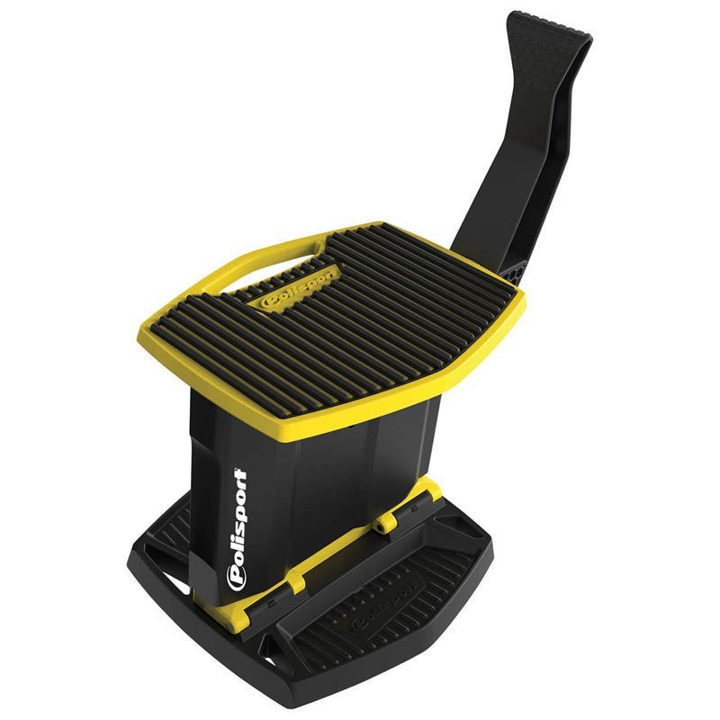 POLISPORT FOLDABLE LIFT BIKE STAND (BLACK) - Driven Powersports Inc.56044150766408982700001