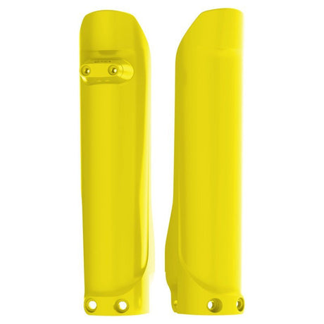 POLISPORT FORK GUARDS ENDURO HUSQVARNA (YELLOW) - Driven Powersports Inc.56044150988028398900004