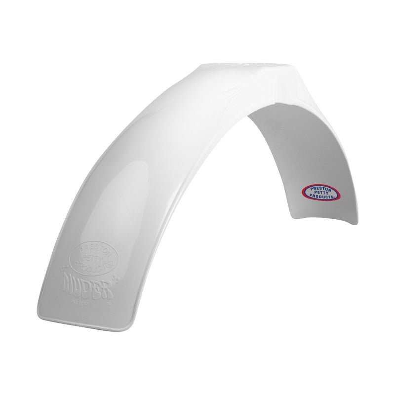 POLISPORT FRONT FENDER "MUDDER" (WHITE) - DRIVEN Canada's Powersports 1998555688555600008