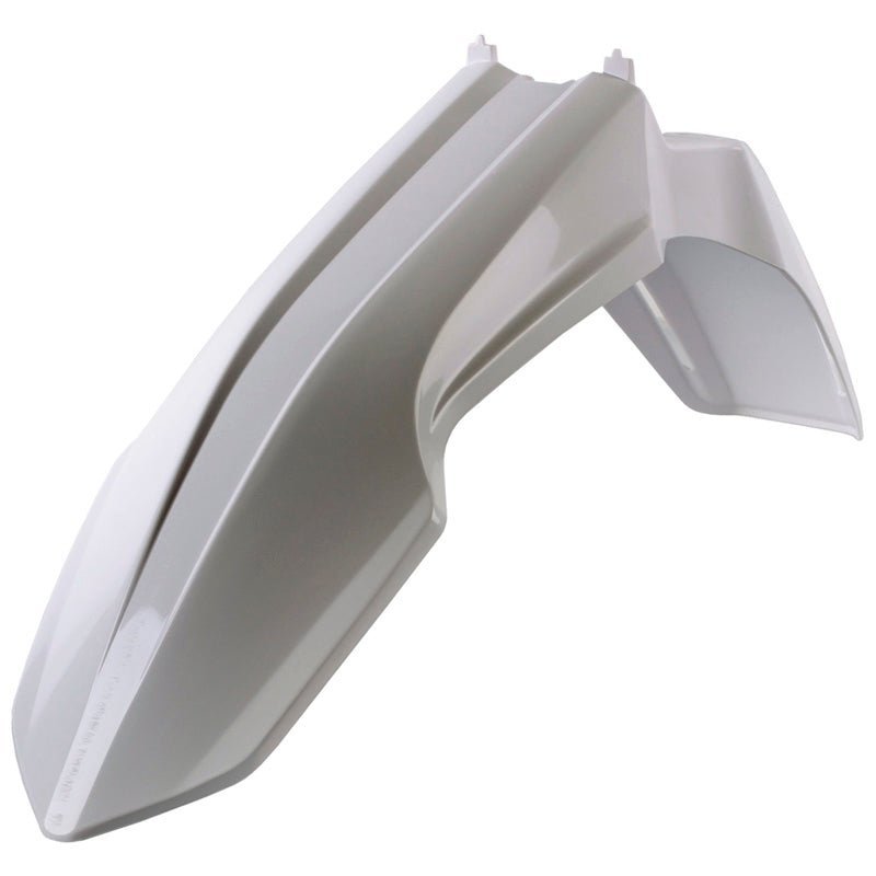 POLISPORT FRONT FENDER SUZUKI (WHITE) - Driven Powersports Inc.56044150249628550500003