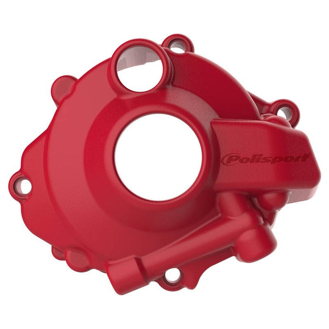 POLISPORT IGNITION COVER PROTECTOR HONDA (RED) (8465900002) - Driven Powersports Inc.56044150941018465900002