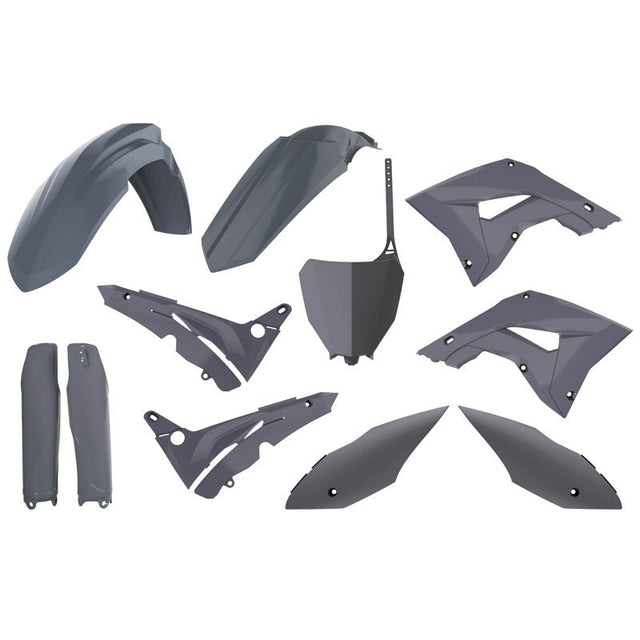 POLISPORT MX KIT HONDA (HONDA NARDO GREY) (90875) - Driven Powersports Inc.560441510150290875
