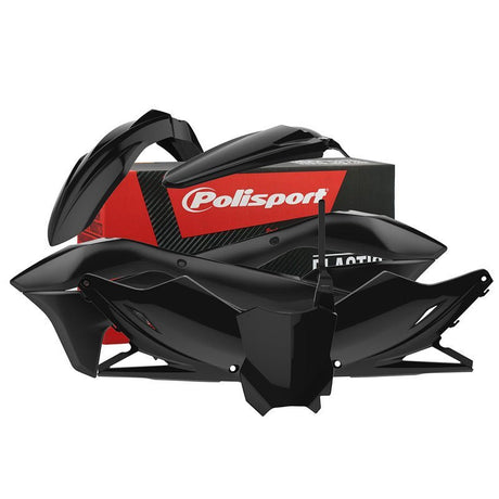 POLISPORT MX KIT KAWASAKI (BLACK) (90691) - Driven Powersports Inc.560441507723490691